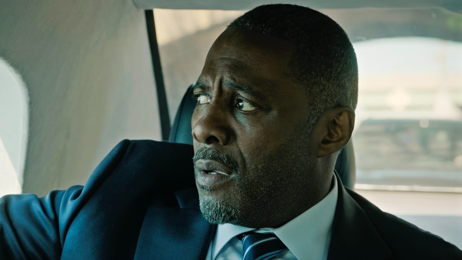 Idris Elba as the President of the United States in 