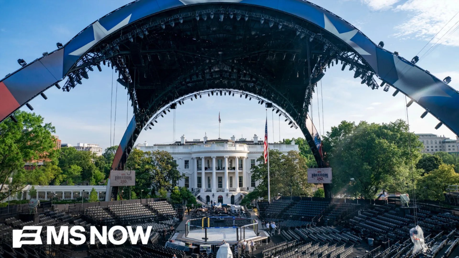 UFC fight at White House