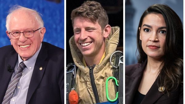 Bernie Sanders and AOC