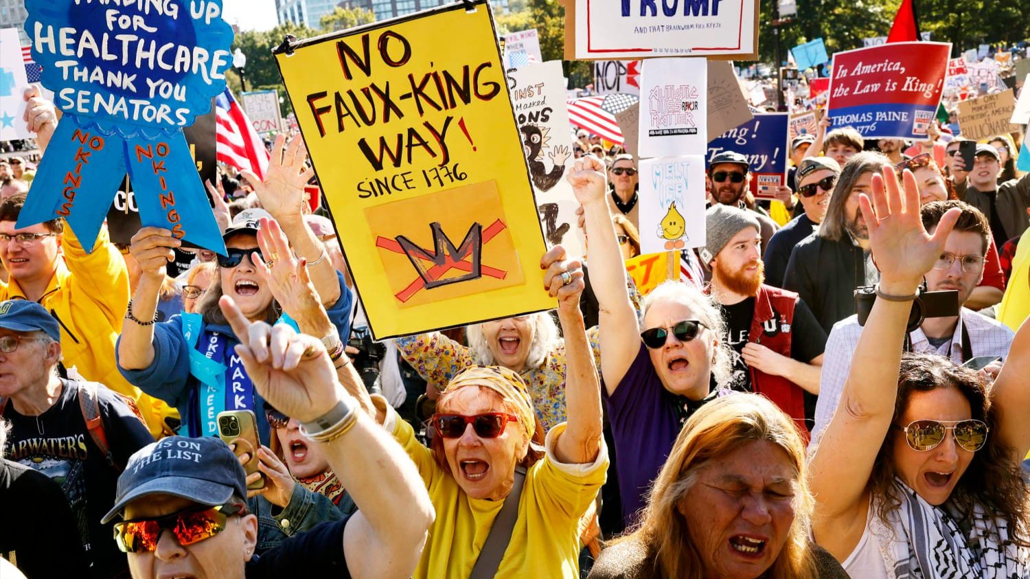 'No Kings' protests 