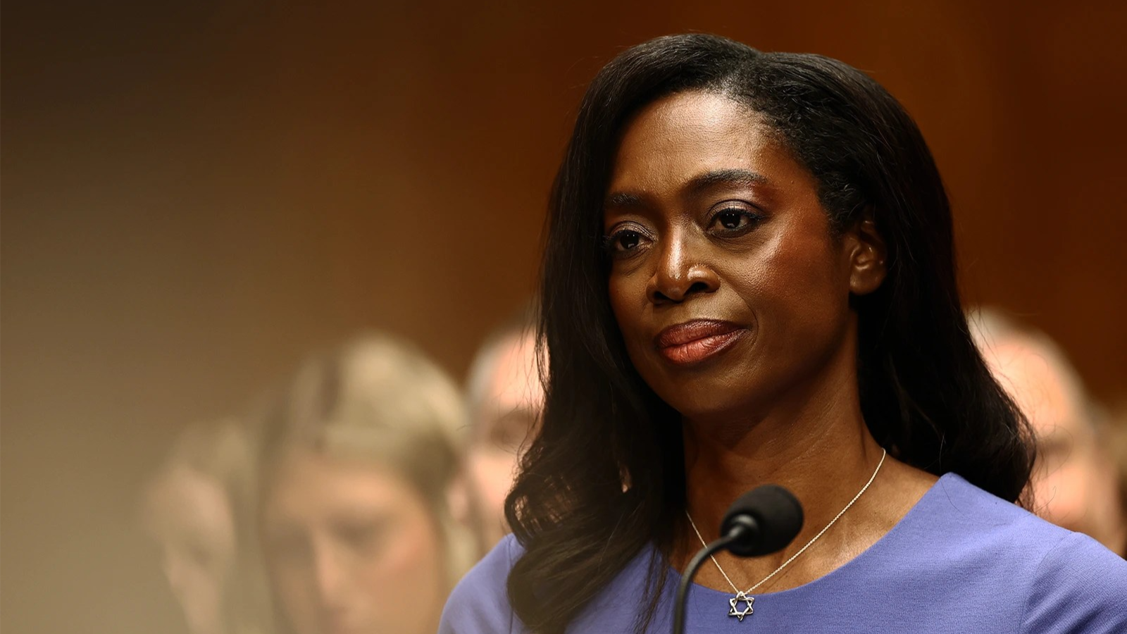 Erica Schwartz attends her nomination hearing to become director of the CDC on Capitol Hill on July 15, 2026.
