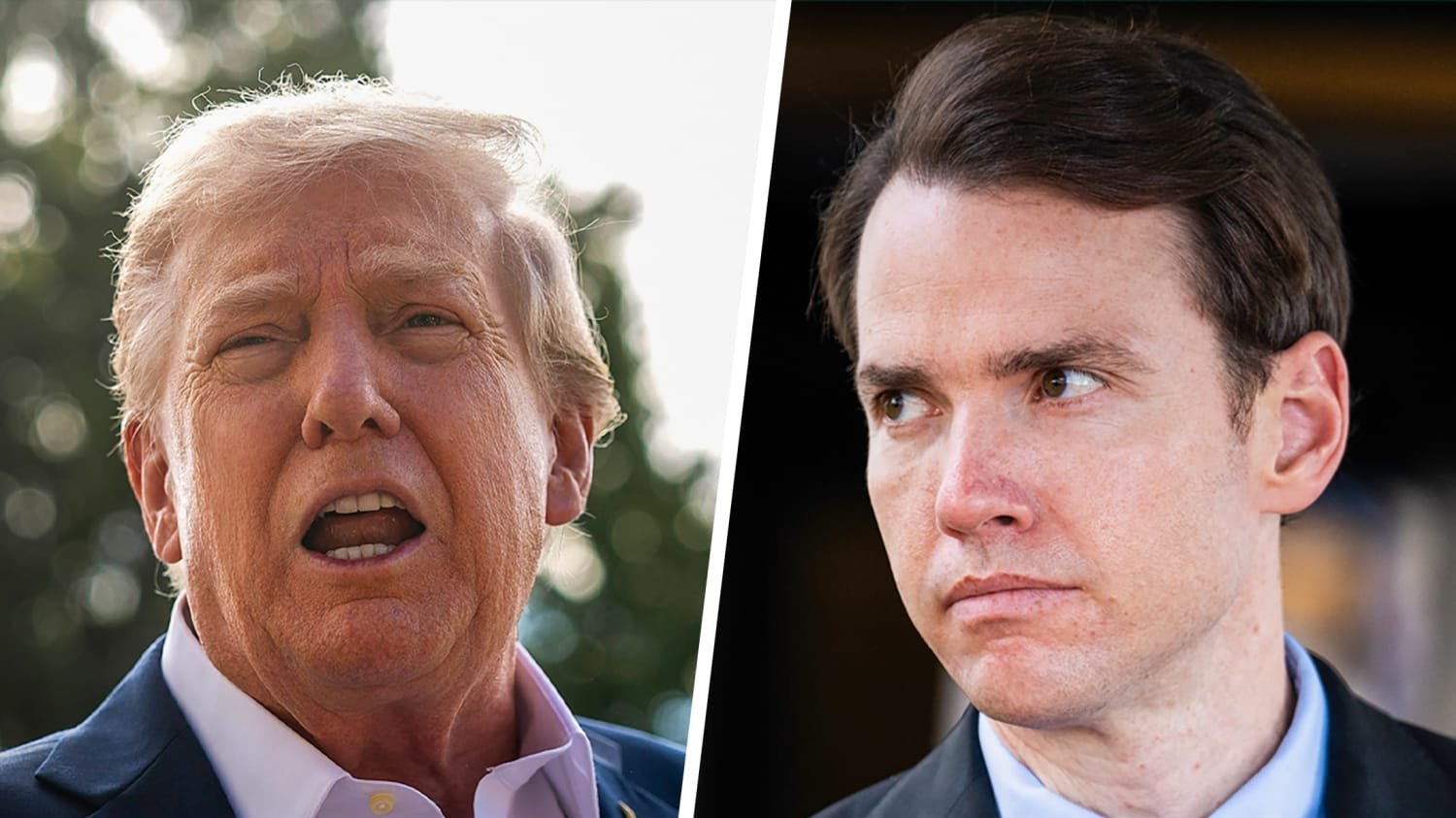 Donald Trump and Kevin Kiley 