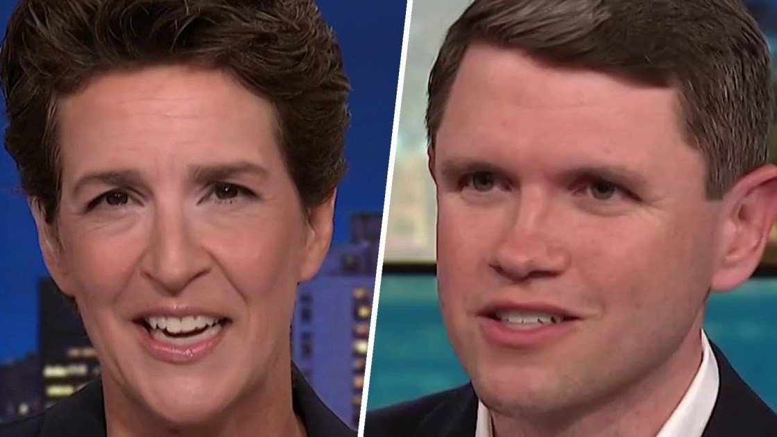 Rachel Maddow and James Talarico