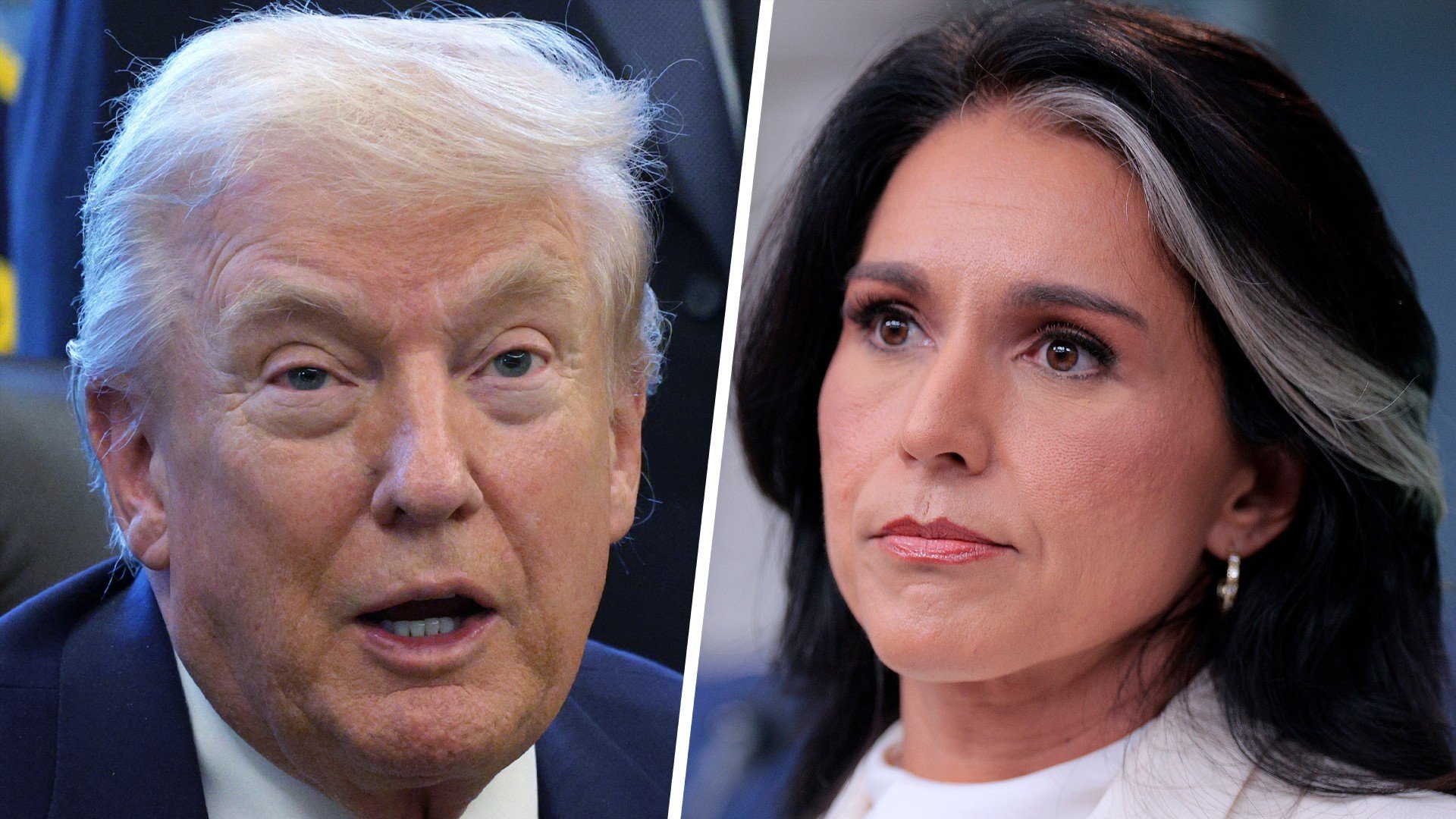 President Donald Trump, DNI Tulsi Gabbard