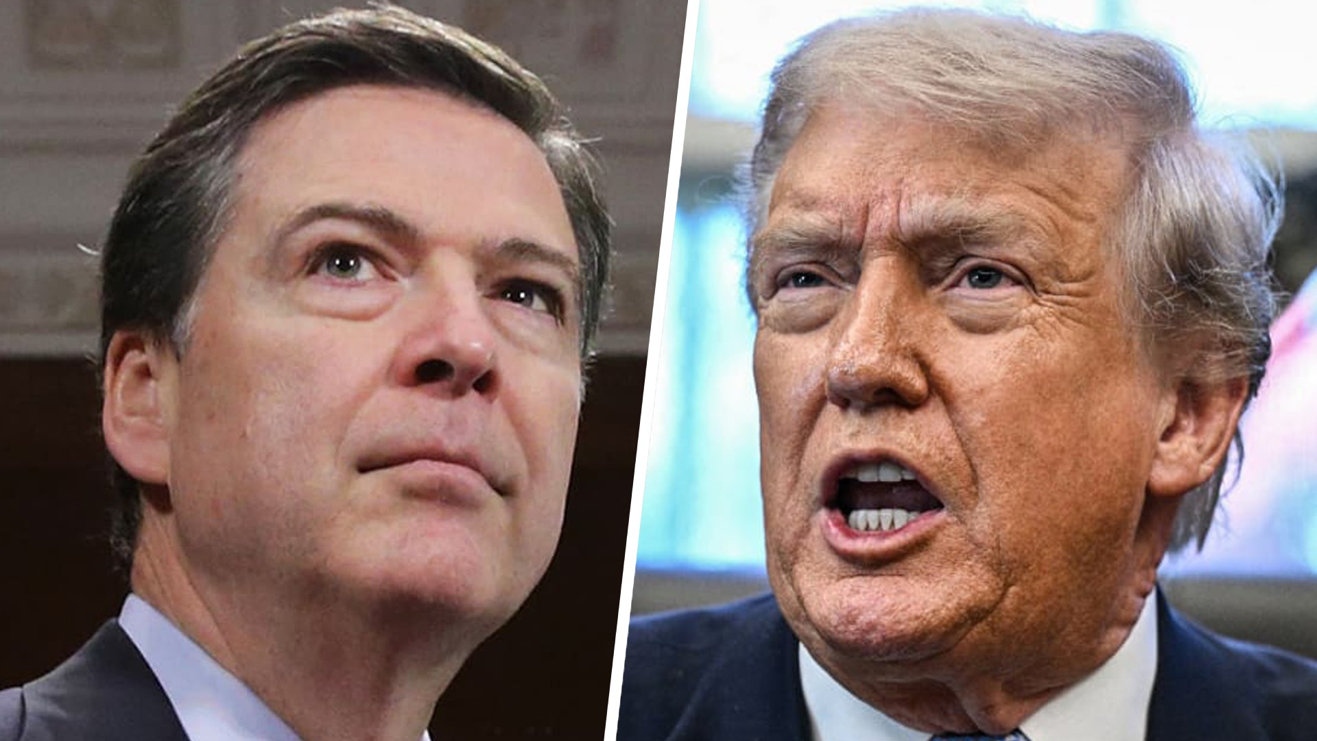 James Comey and Donald Trump