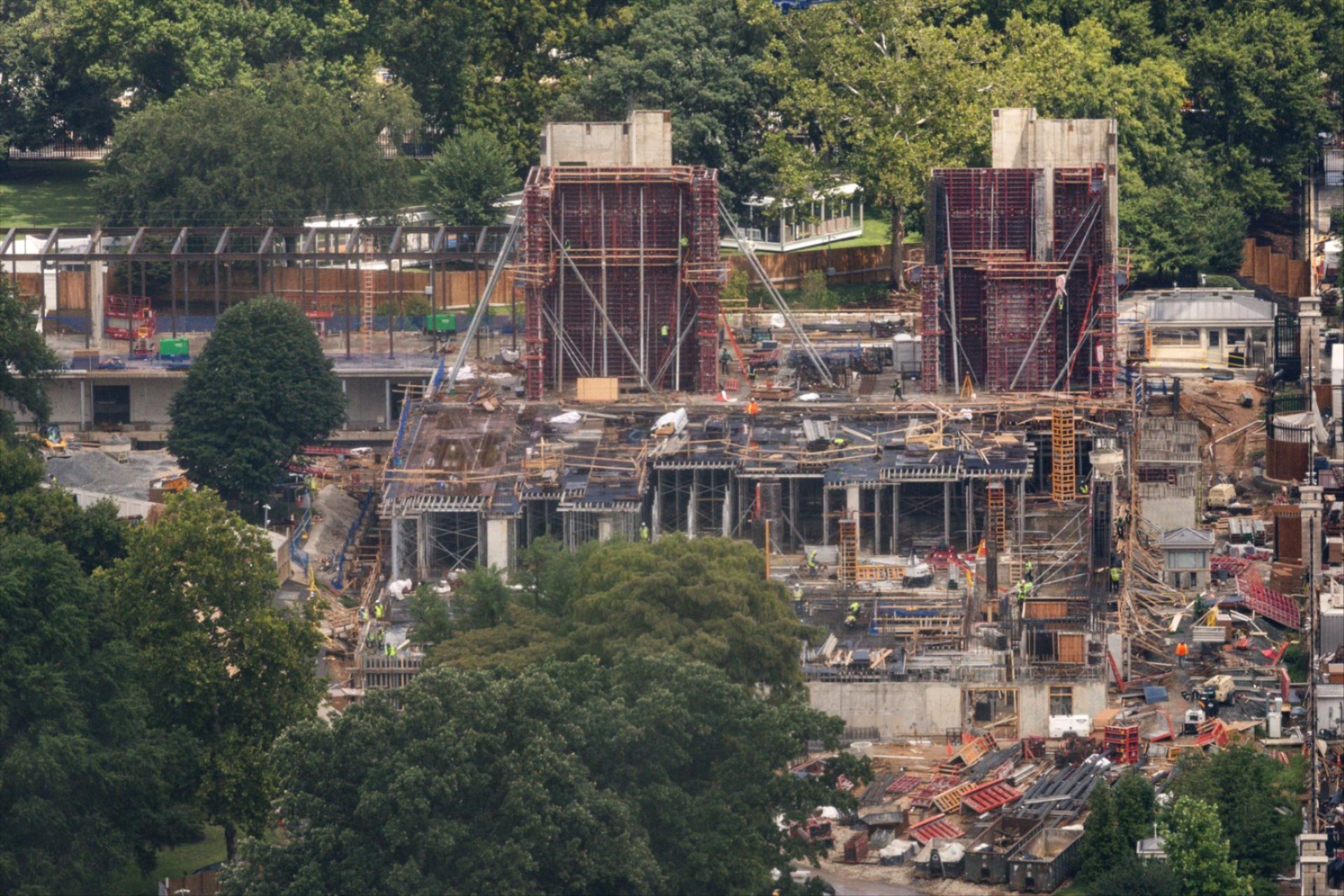 White House ballroom construction
