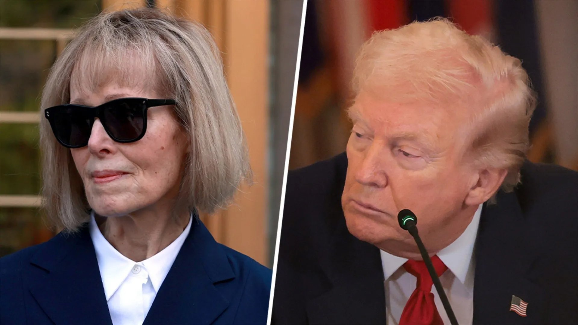 E. Jean Carroll and Donald Trump