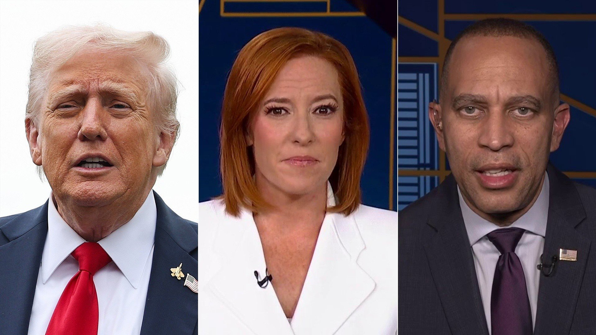 Trump, Psaki, Jeffries 