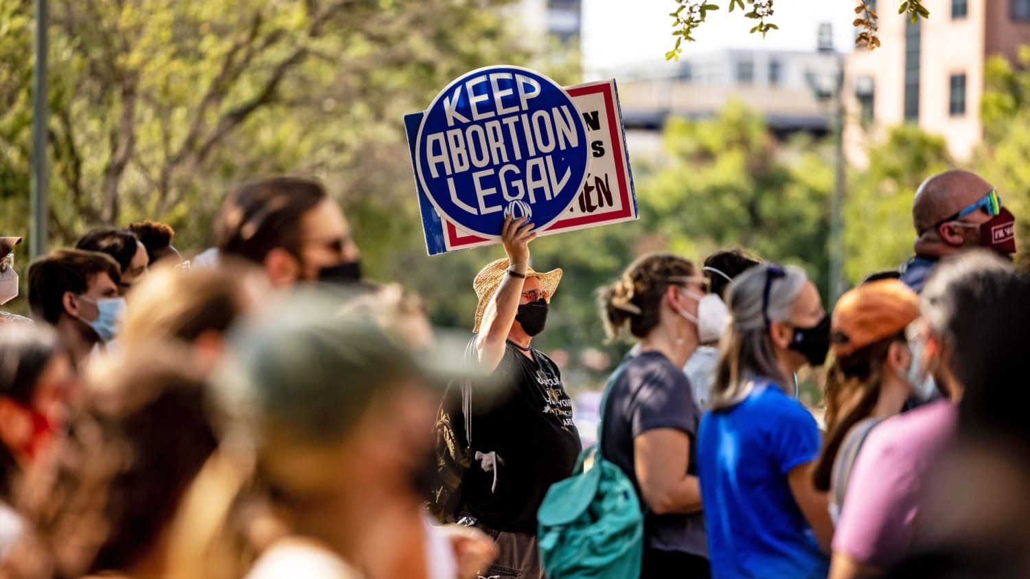 Abortion protest