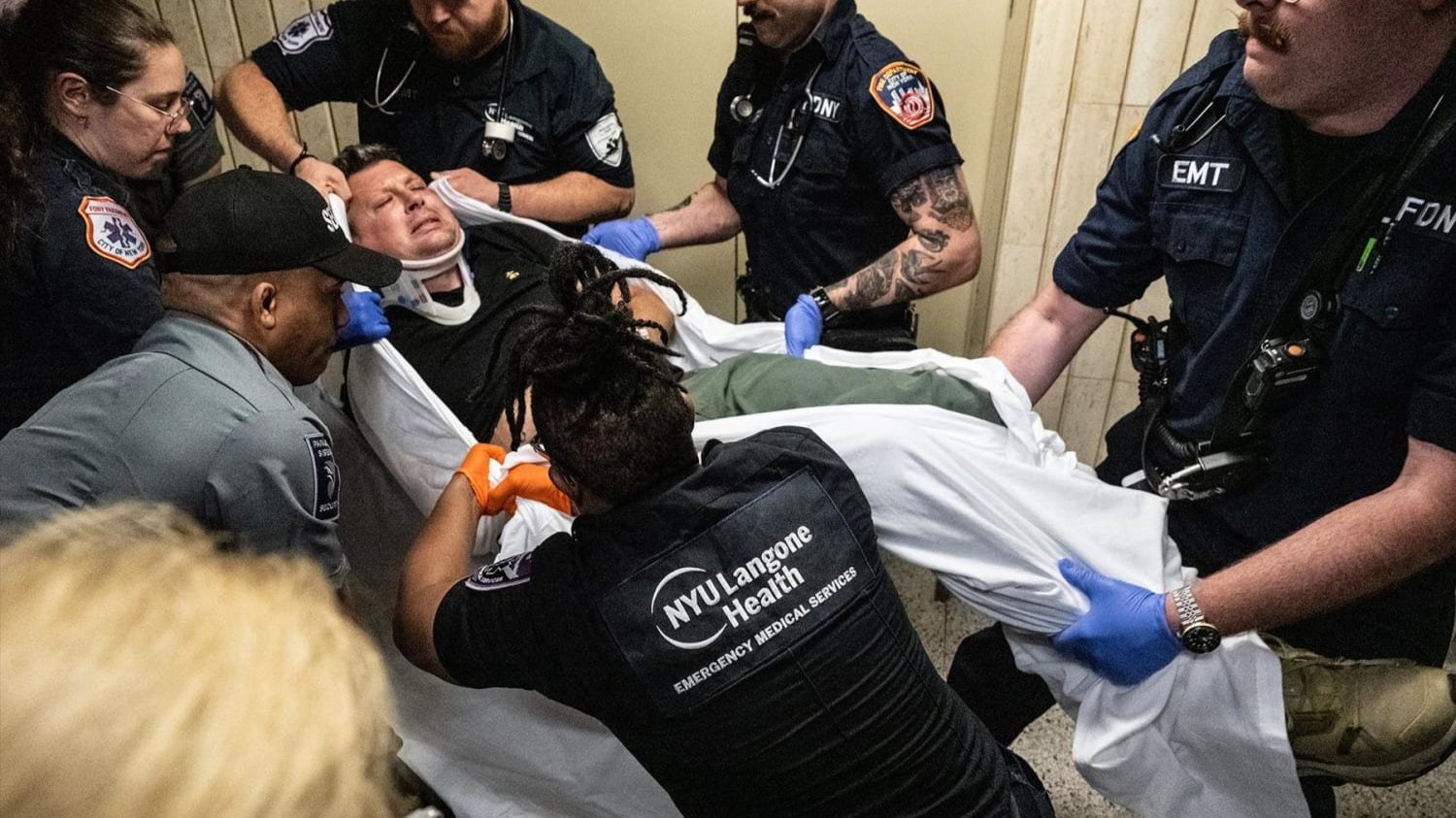 Journalist L. Vural Elibol injured by ICE