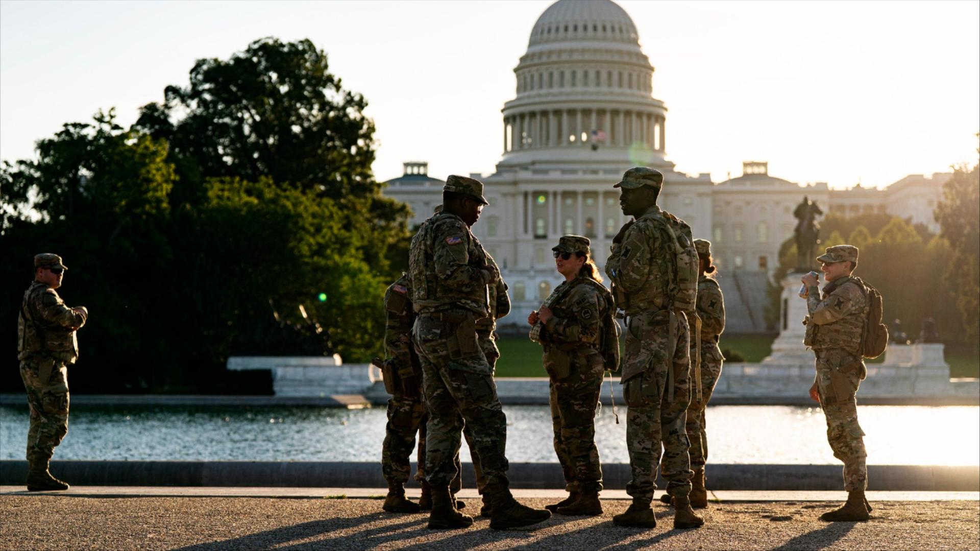 National Guard members
