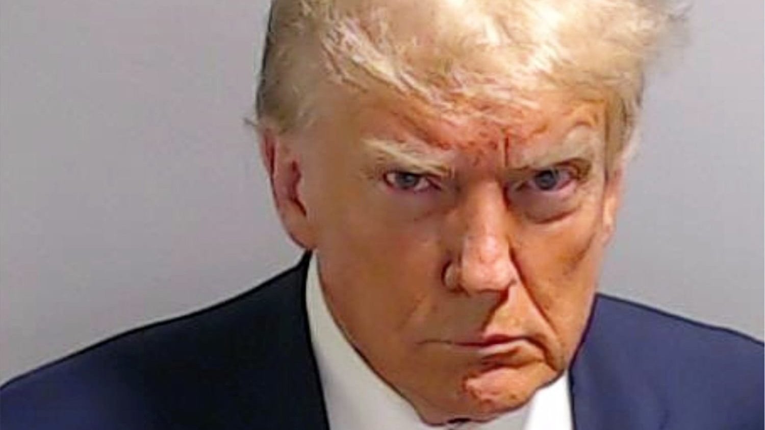 Mugshot of Donald Trump