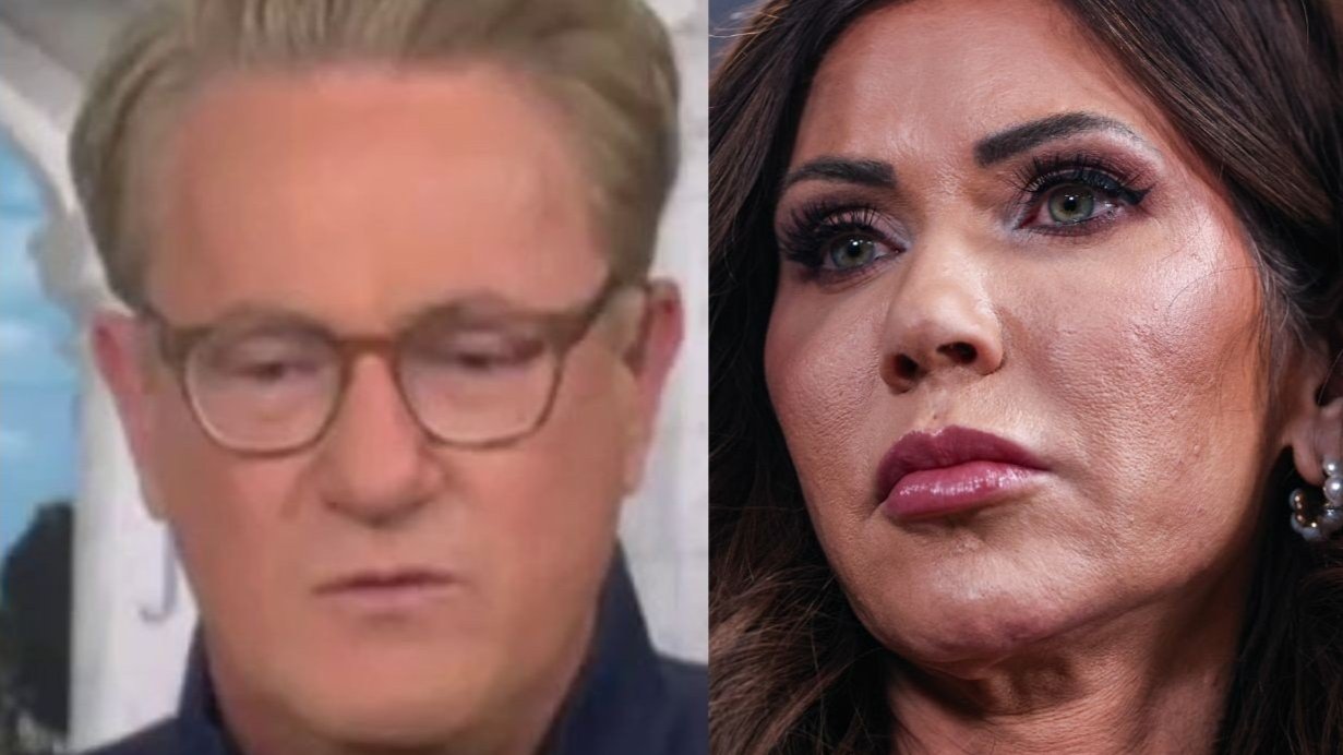 Joe Scarborough and Secretary Kristi Noem