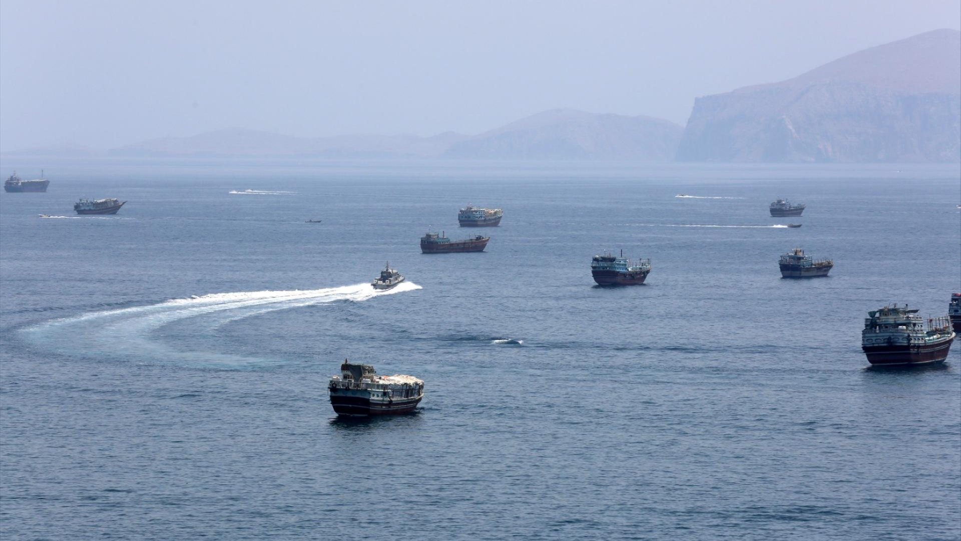 Strait of Hormuz near Khasab