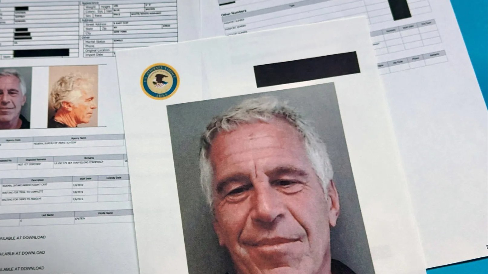Epstein files graphic