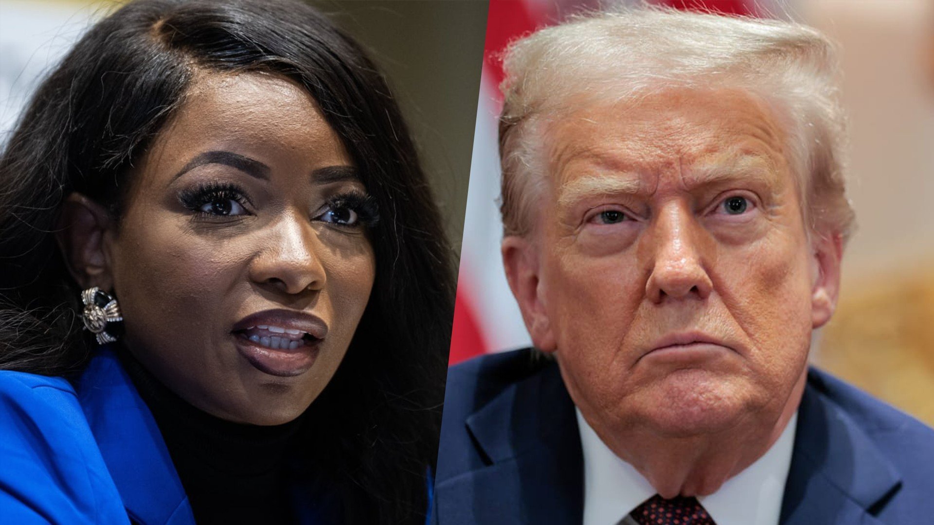Rep. Jasmine Crockett / Trump