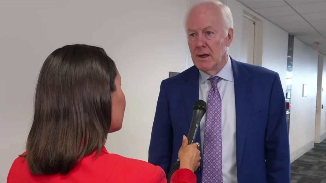 John Cornyn speaks with Ali Vitali