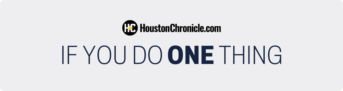 If You Do One Thing