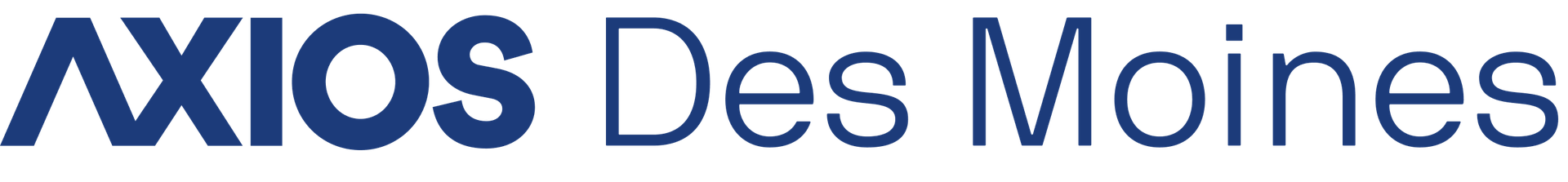 Axios Des Moines logo