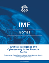 Cover Image of IMF Notes: AI and Cybersecurity in the Financial Sector