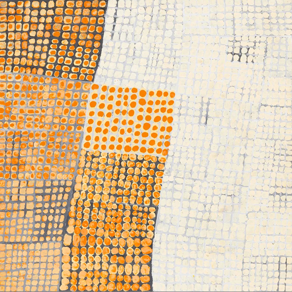 Four Dreamings 510-25 painting by Carbiene McDonald Tjangala