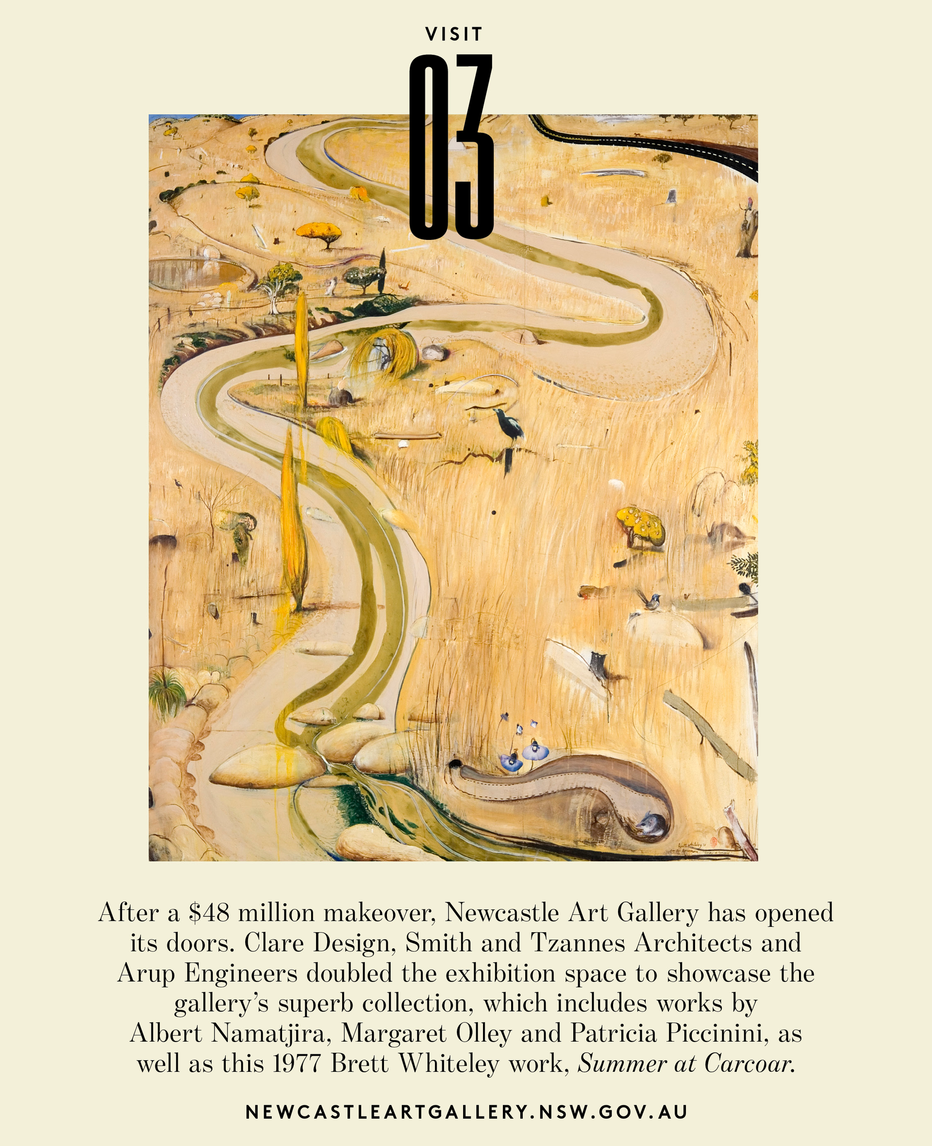 Summer at Carcoar (1977) by Brett Whiteley