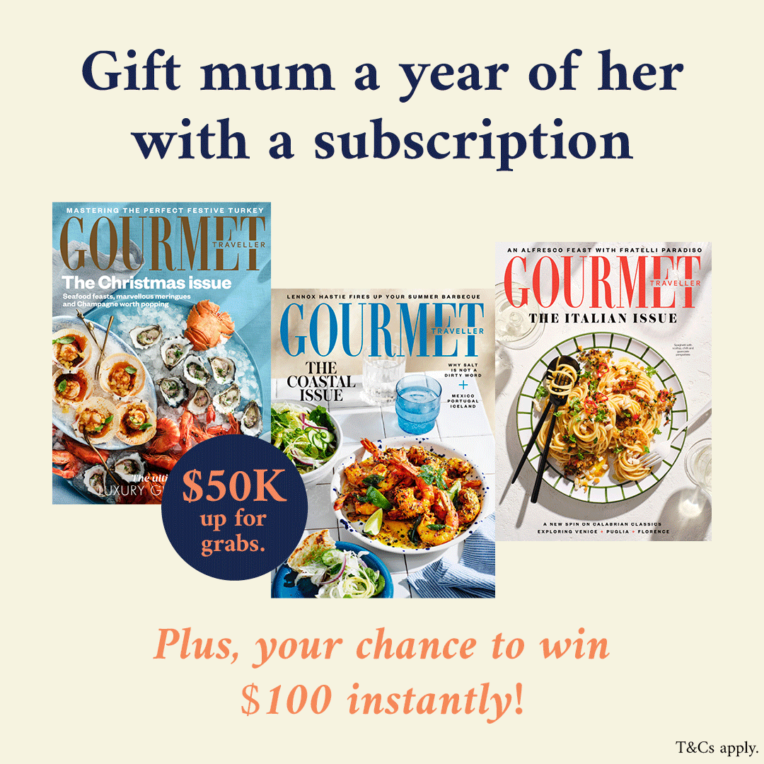Gourmet Traveller subscription
