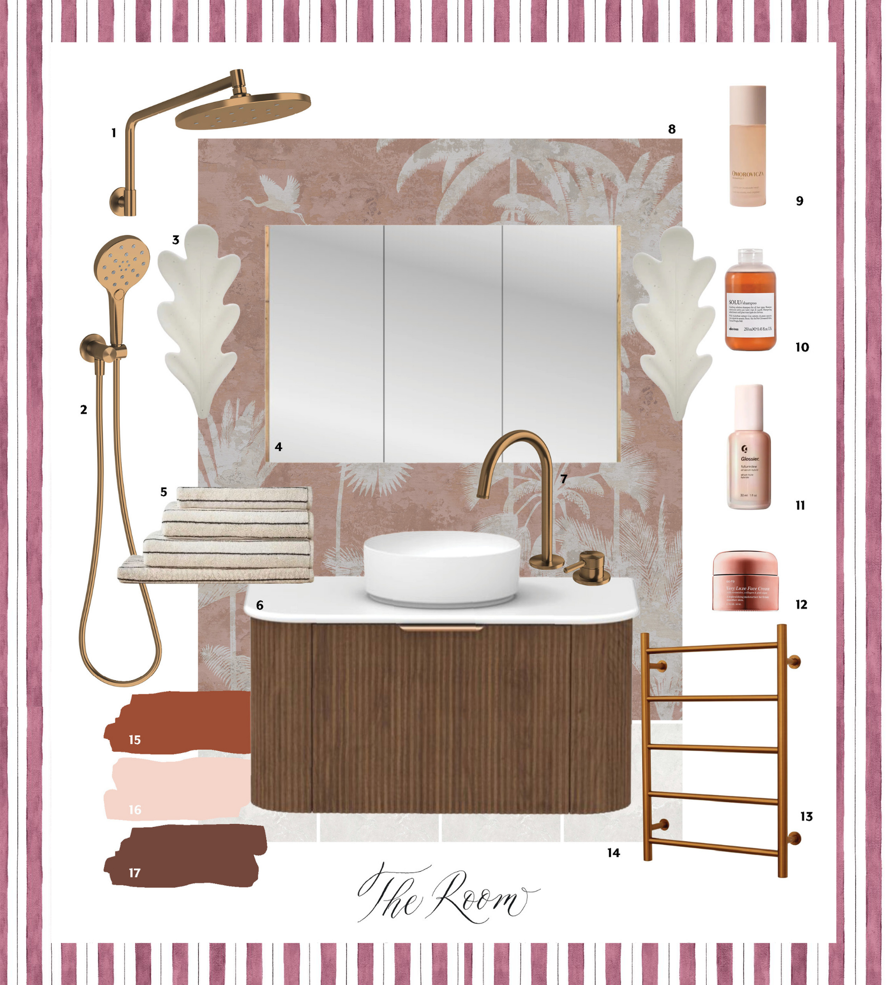 Self care mood board