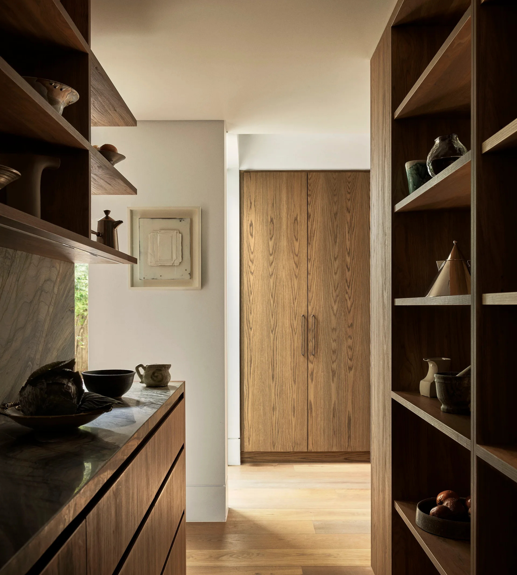 Open shelving