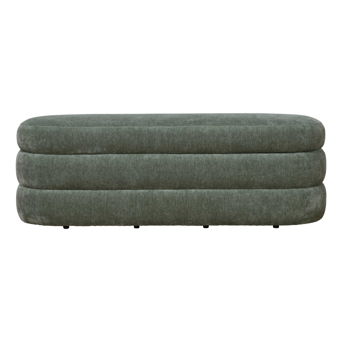 Green ottoman