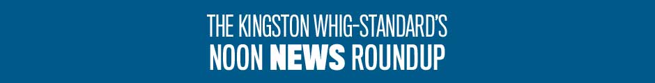 Kingston Whig-Standard's Noon News Roundup logo