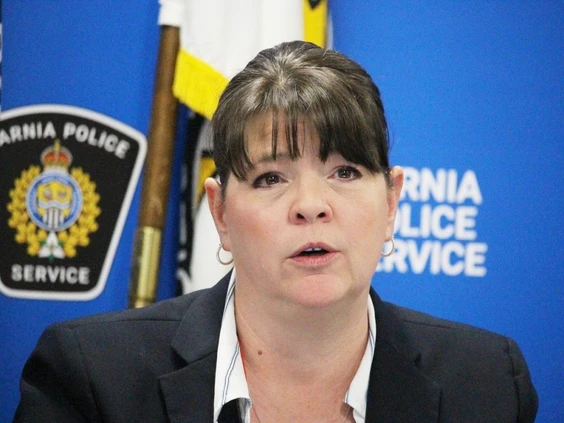Sarnia police board chair Kelly Ash