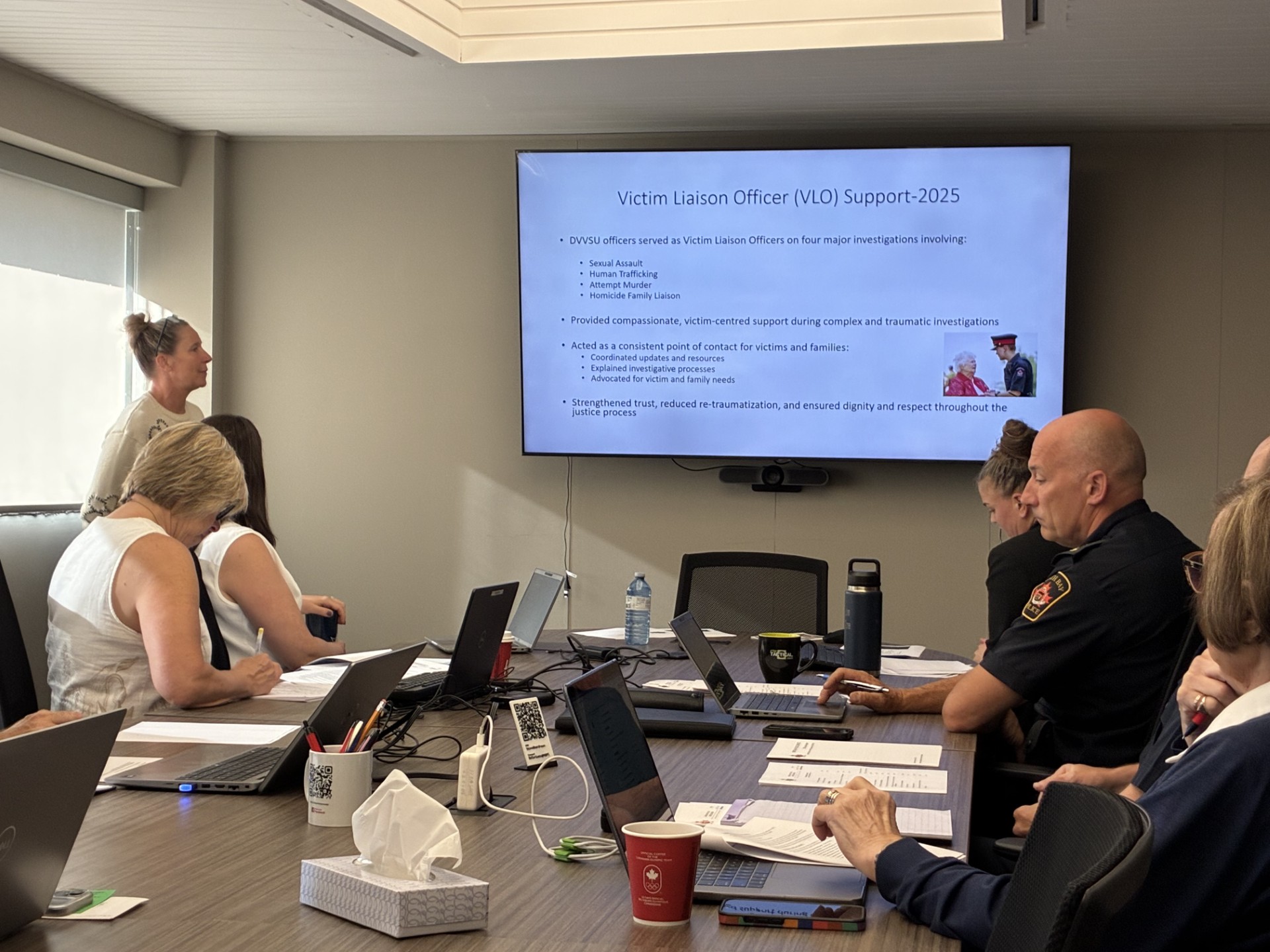 North Bay City Police boardroom
