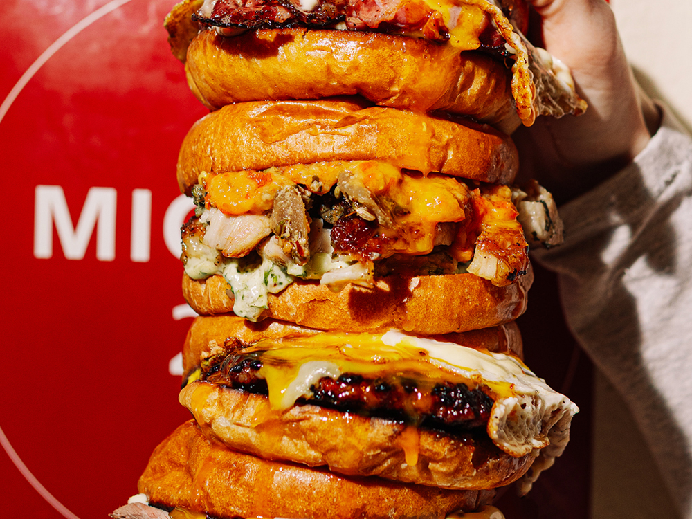 Fat Rabbit cheeseburger