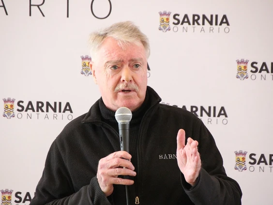 Sarnia Mayor Mike Bradley