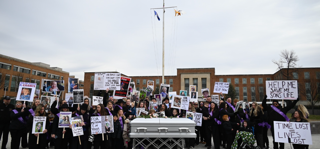 Late Wednesday, video began to circulate of a protest outside of the ...