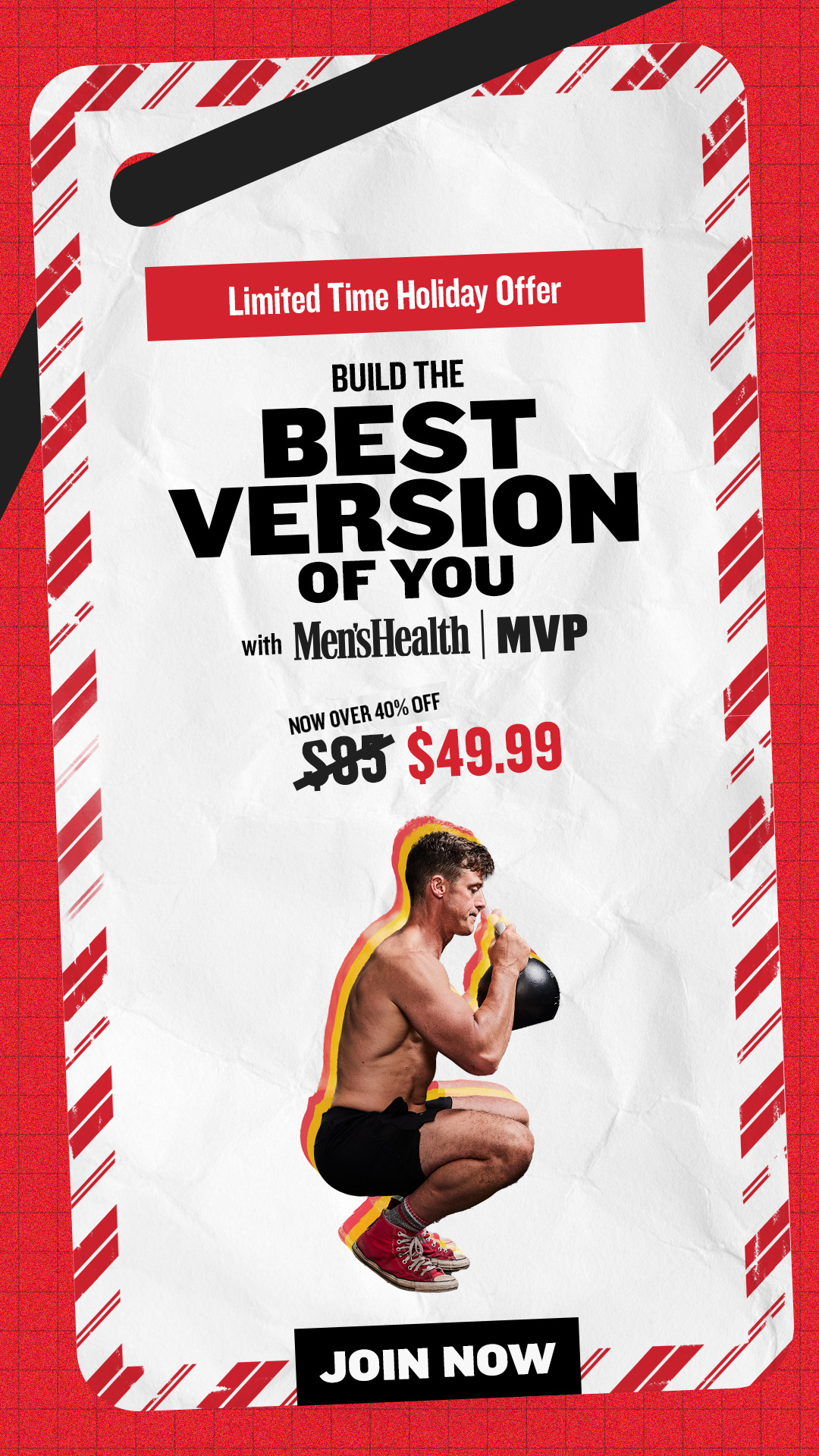 Men's Health MVP: Now Over 40% Off. Join Now