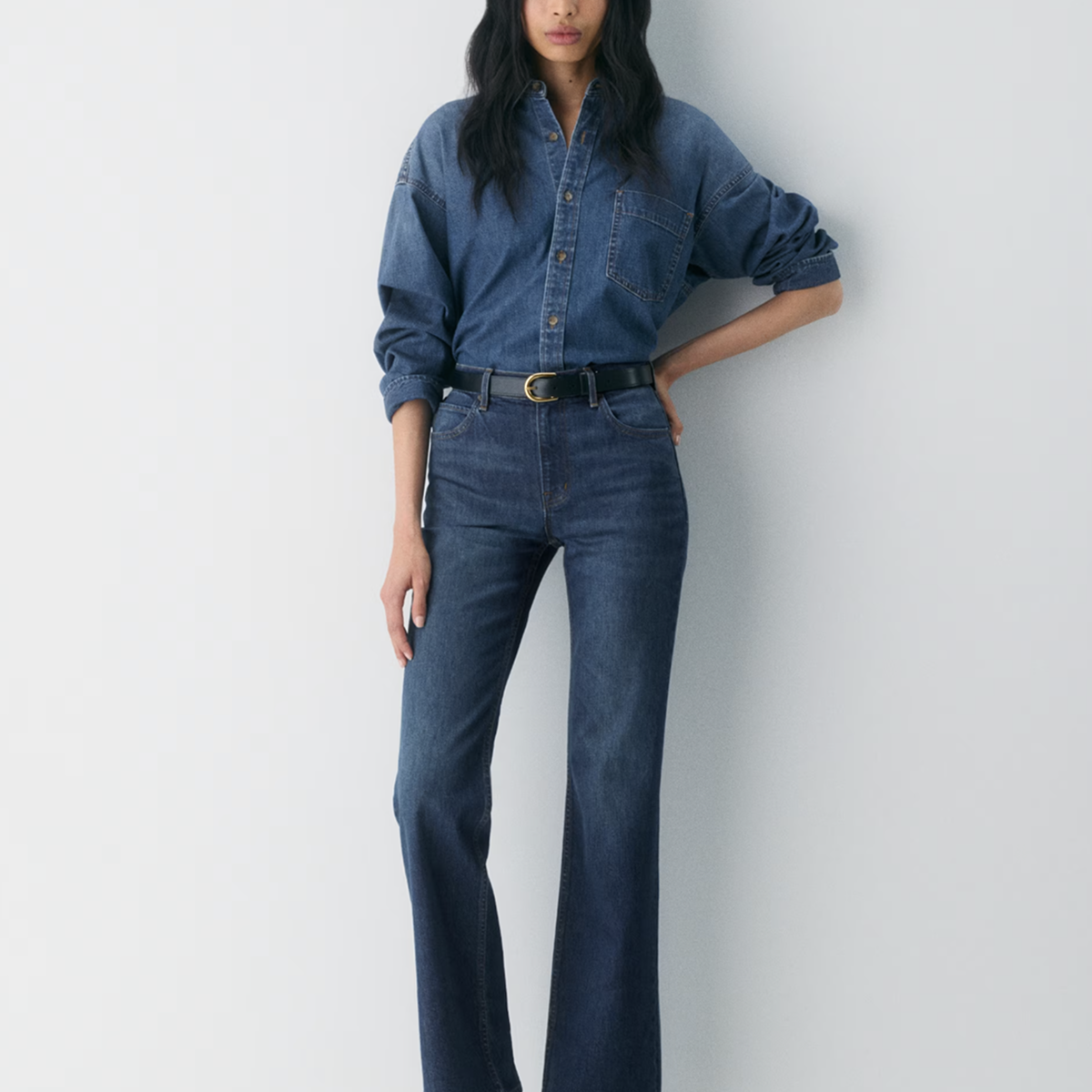 Aritzia The Chloe Hi-Rise Boot Jean