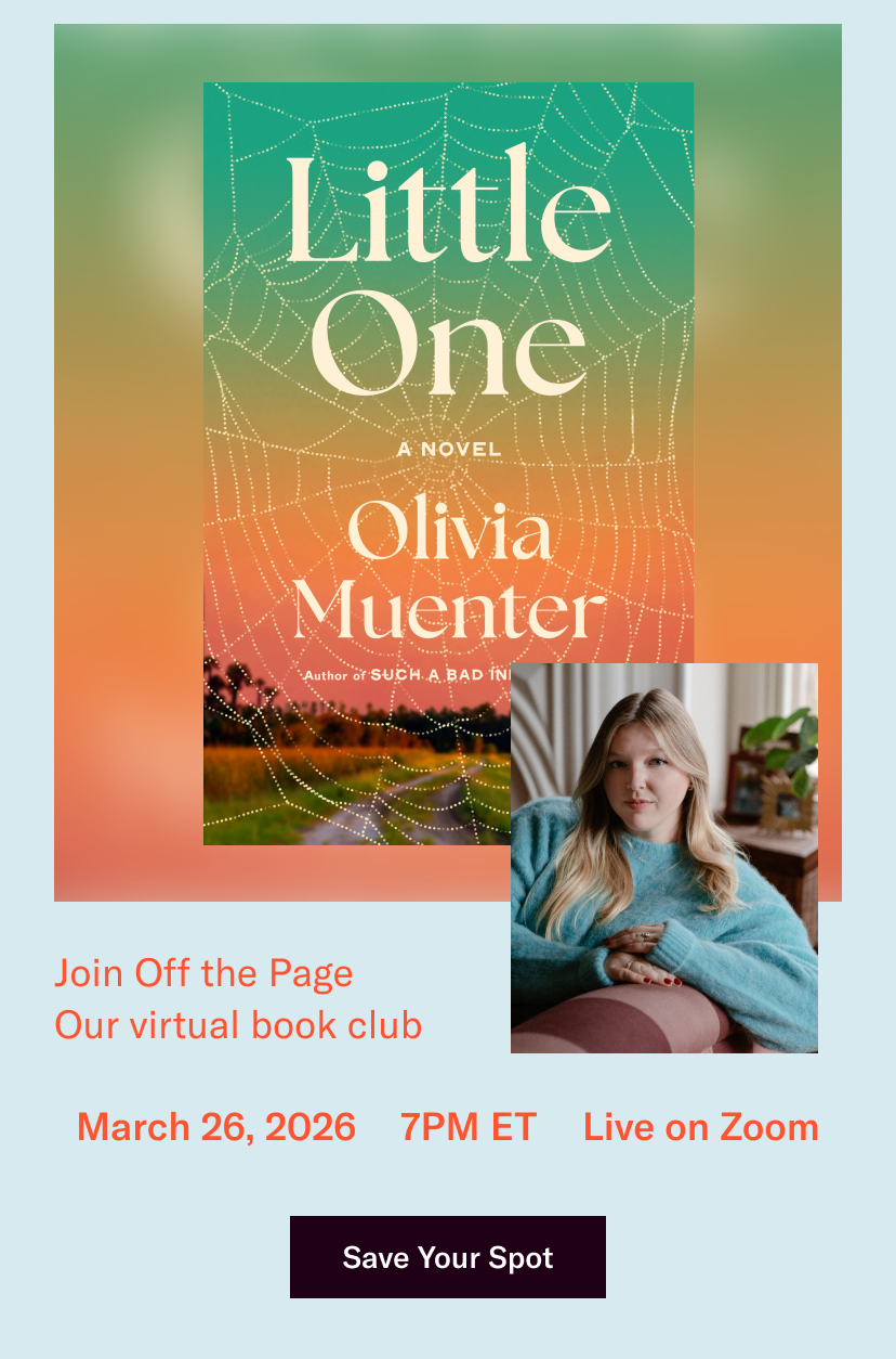Join Off The Page, our virtual book club