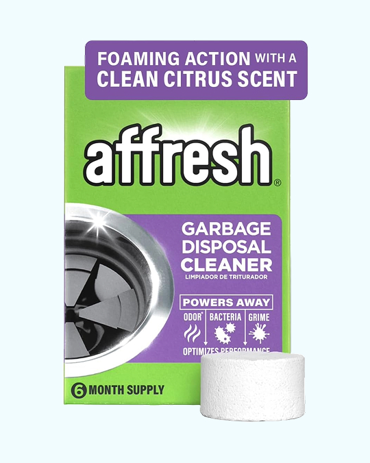 The easiest way to clean your garbage disposal…