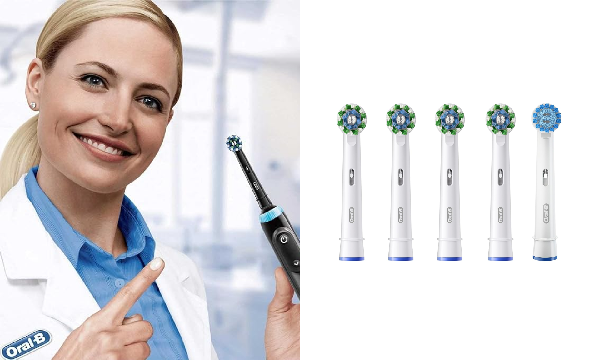 CrossAction Electric Toothbrush Heads