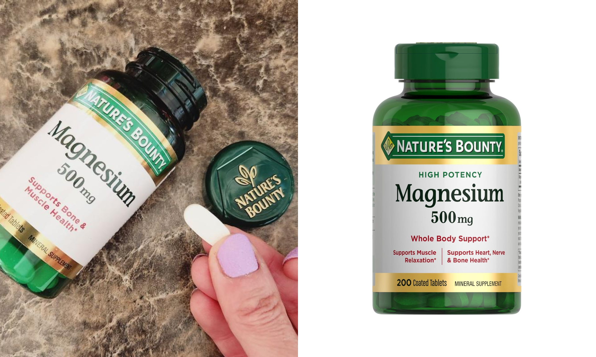 Magnesium 500 mg Tablets