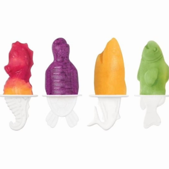 Cute, summery homemade popsicle molds…