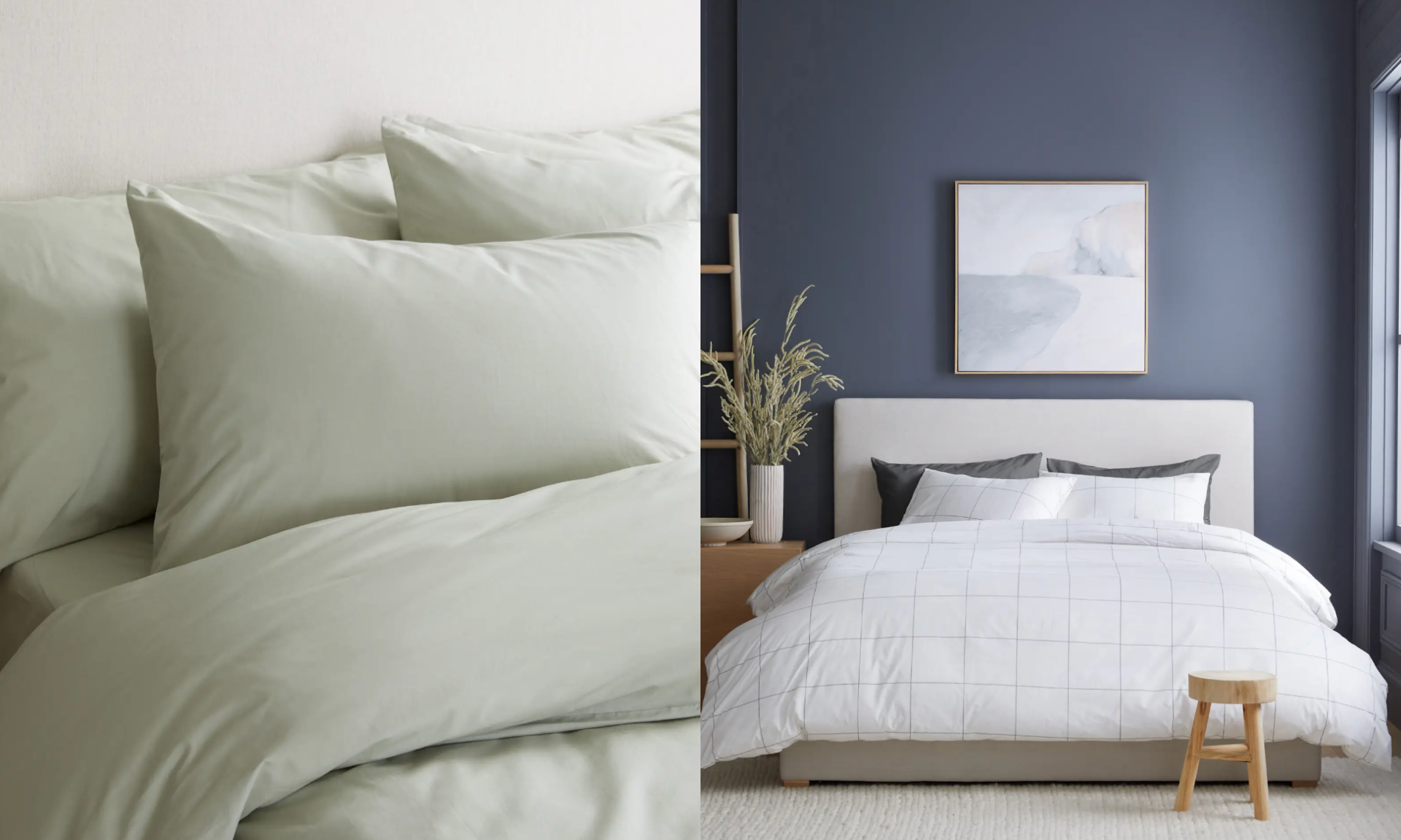 Classic Organic Percale Deluxe Bedding Bundle
