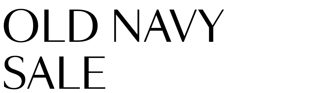 Old Navy Sale