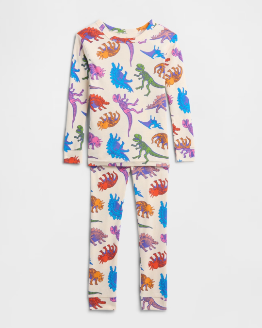 100% Organic Cotton Dino PJ Set