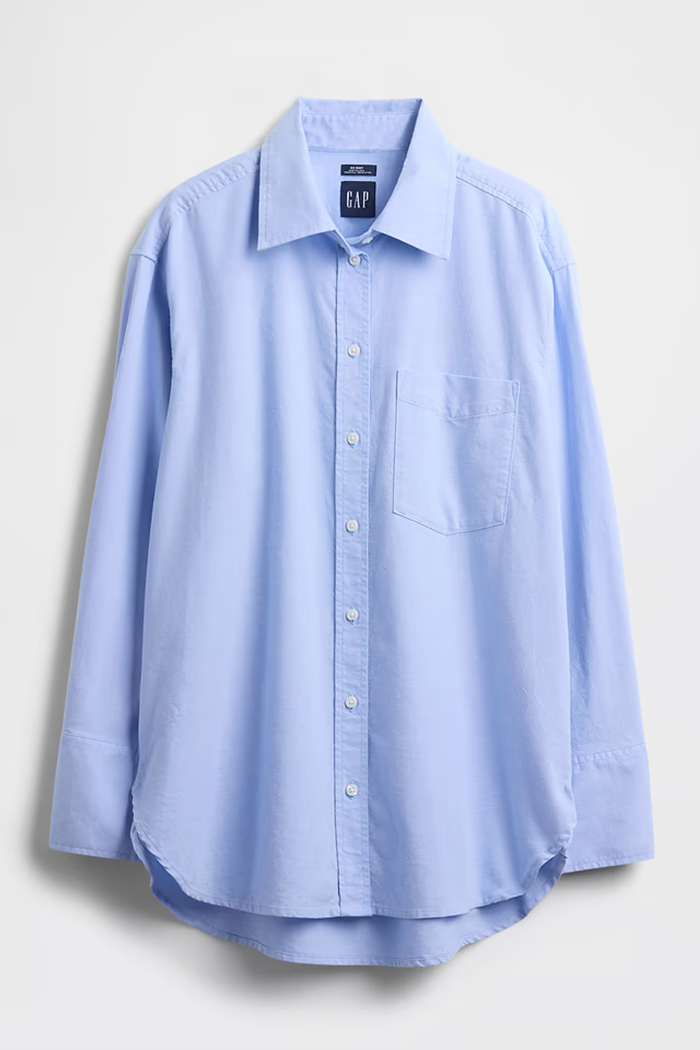 Organic Cotton Oxford Big Shirt