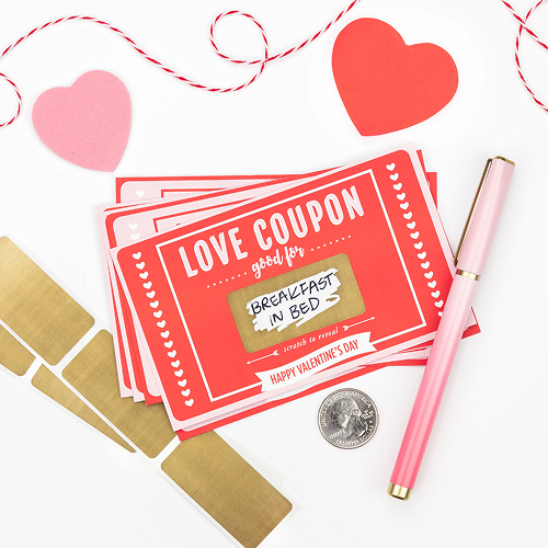Scratch-Off Love Coupons