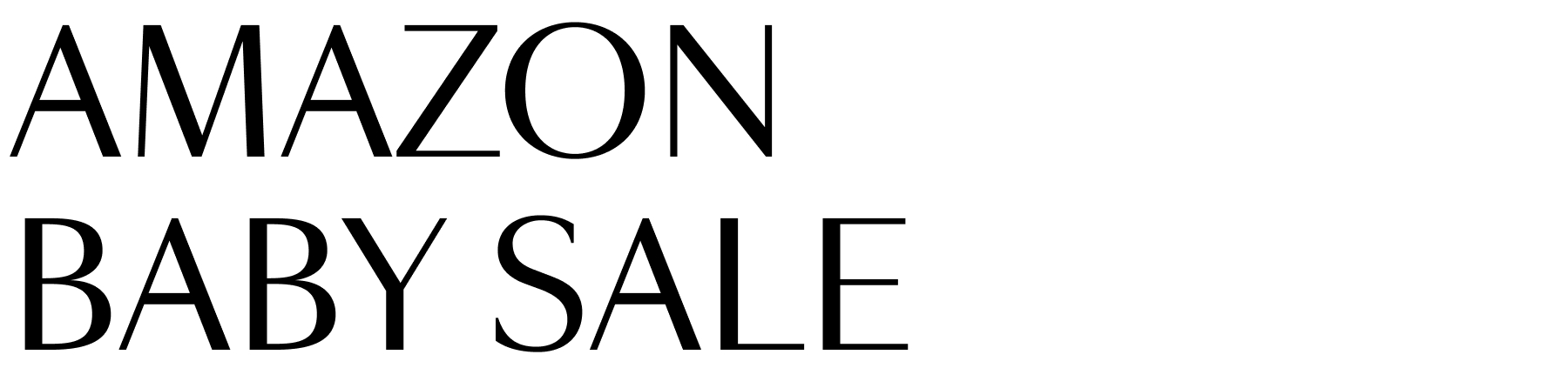 Amazon Baby Sale
