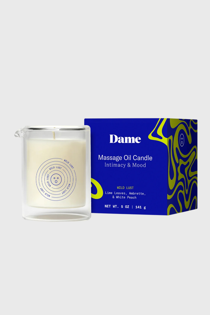 Dame Massage Oil Candle